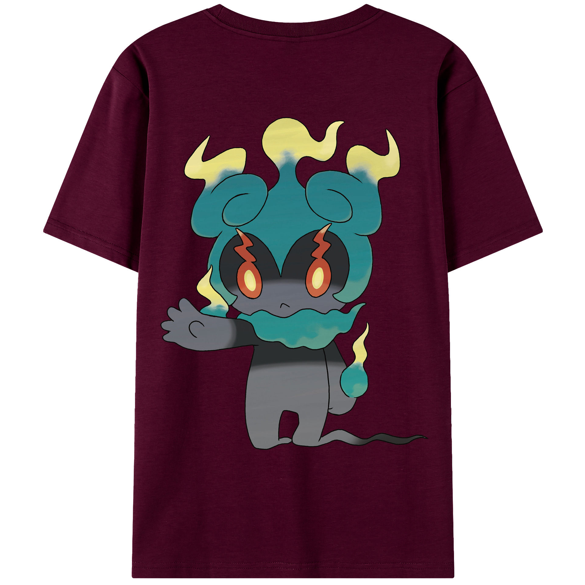 （画像用） ポケットモンスター Pokémon レディース半袖Tシャツ(バックプリント)